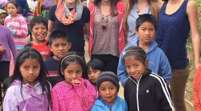 Anna, Moriah, Kiersten, Selena in Guatemala