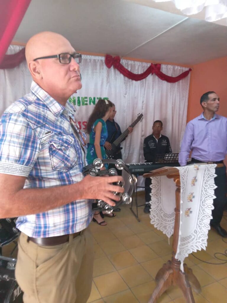 pastor received healing