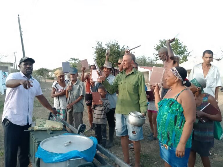 bringing food to those in need at bridges for life ministries